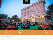 Tablet Screenshot of hotelregencygroup.com